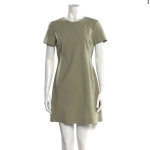 Theory NWT Soft Sage Traceable Wool Size 2 Women's Dress